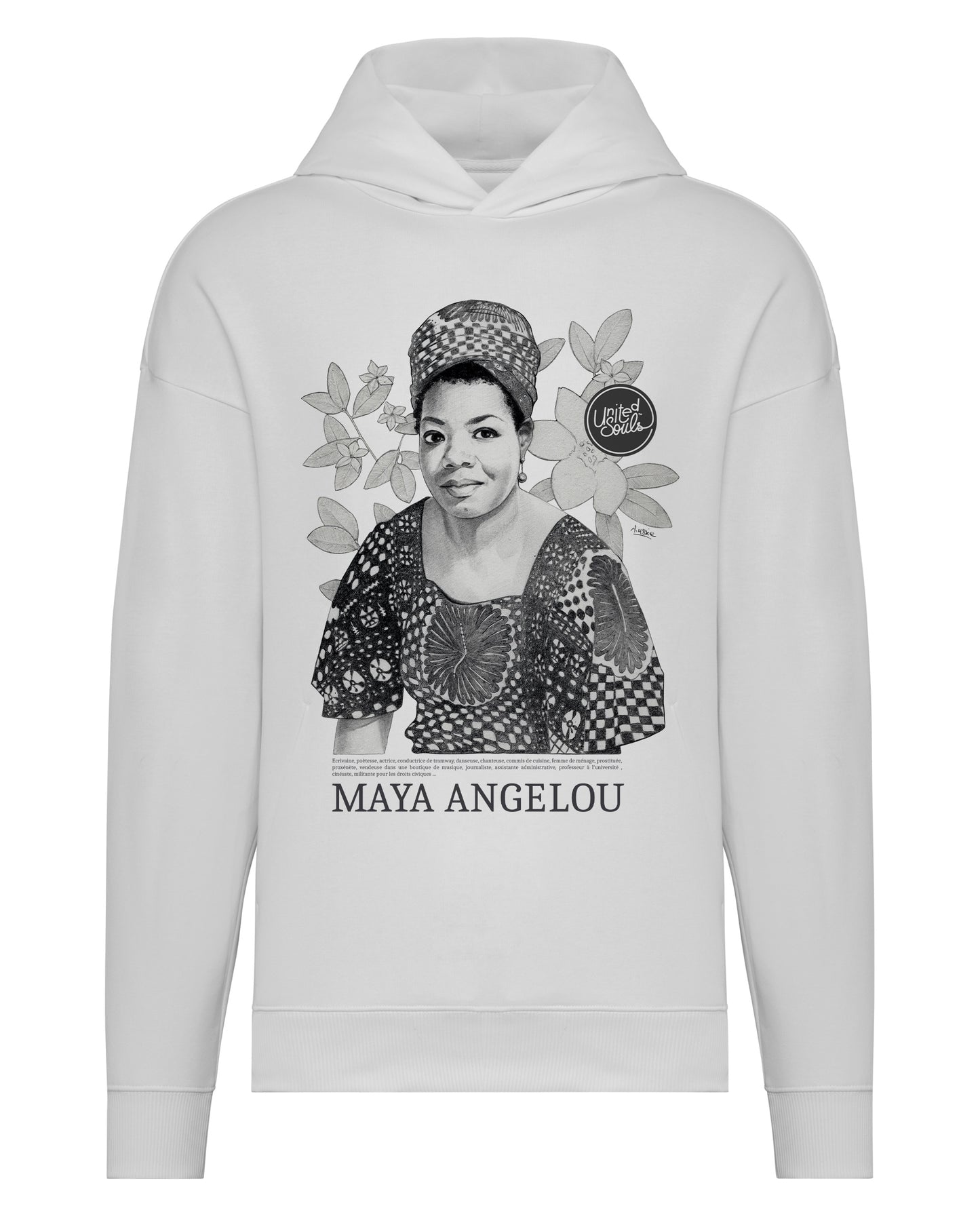 Maya Angelou Classic I Der Unisex Oversized Hoodie