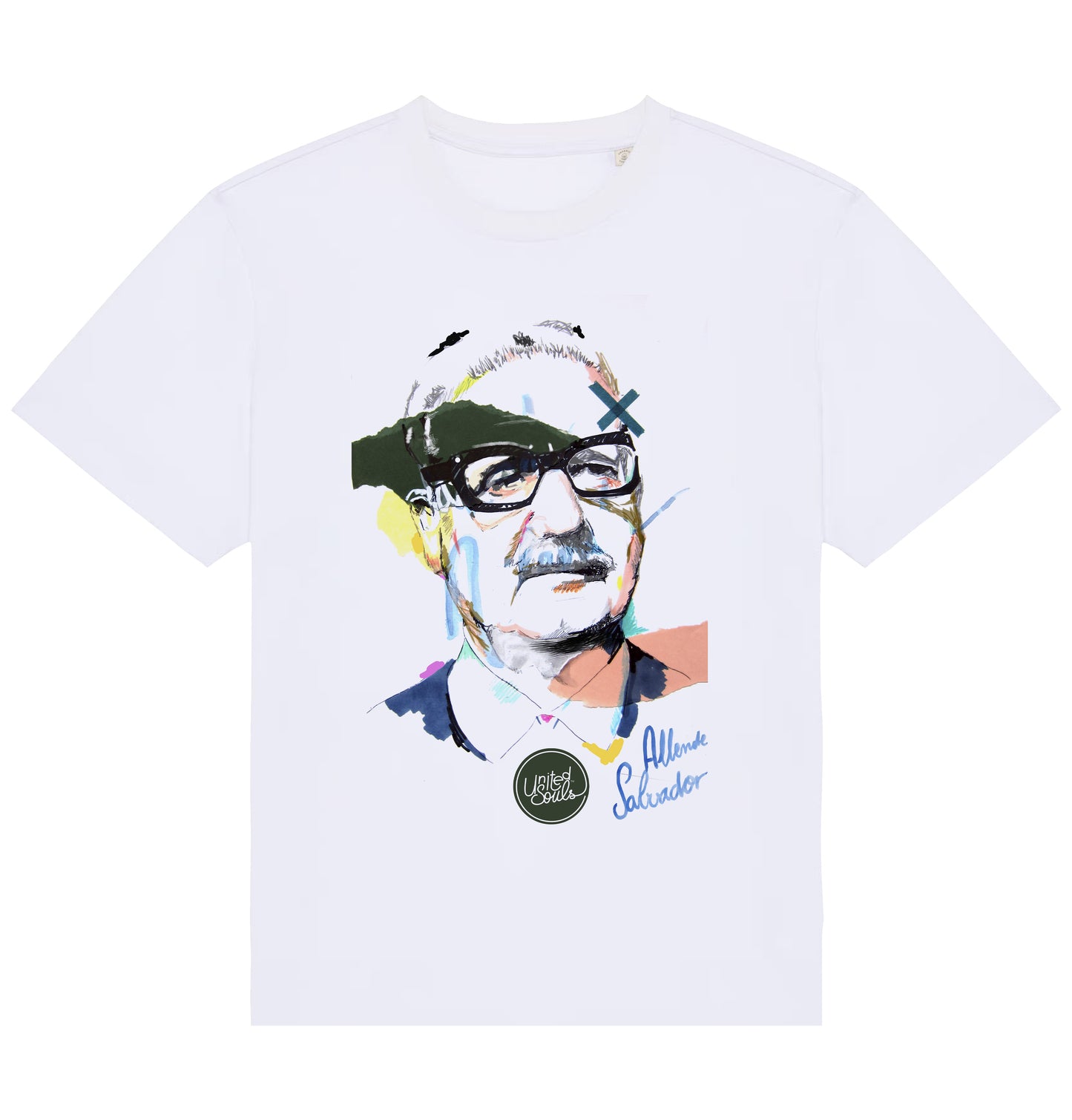 Salvador Allende I The oversized T-shirt Men