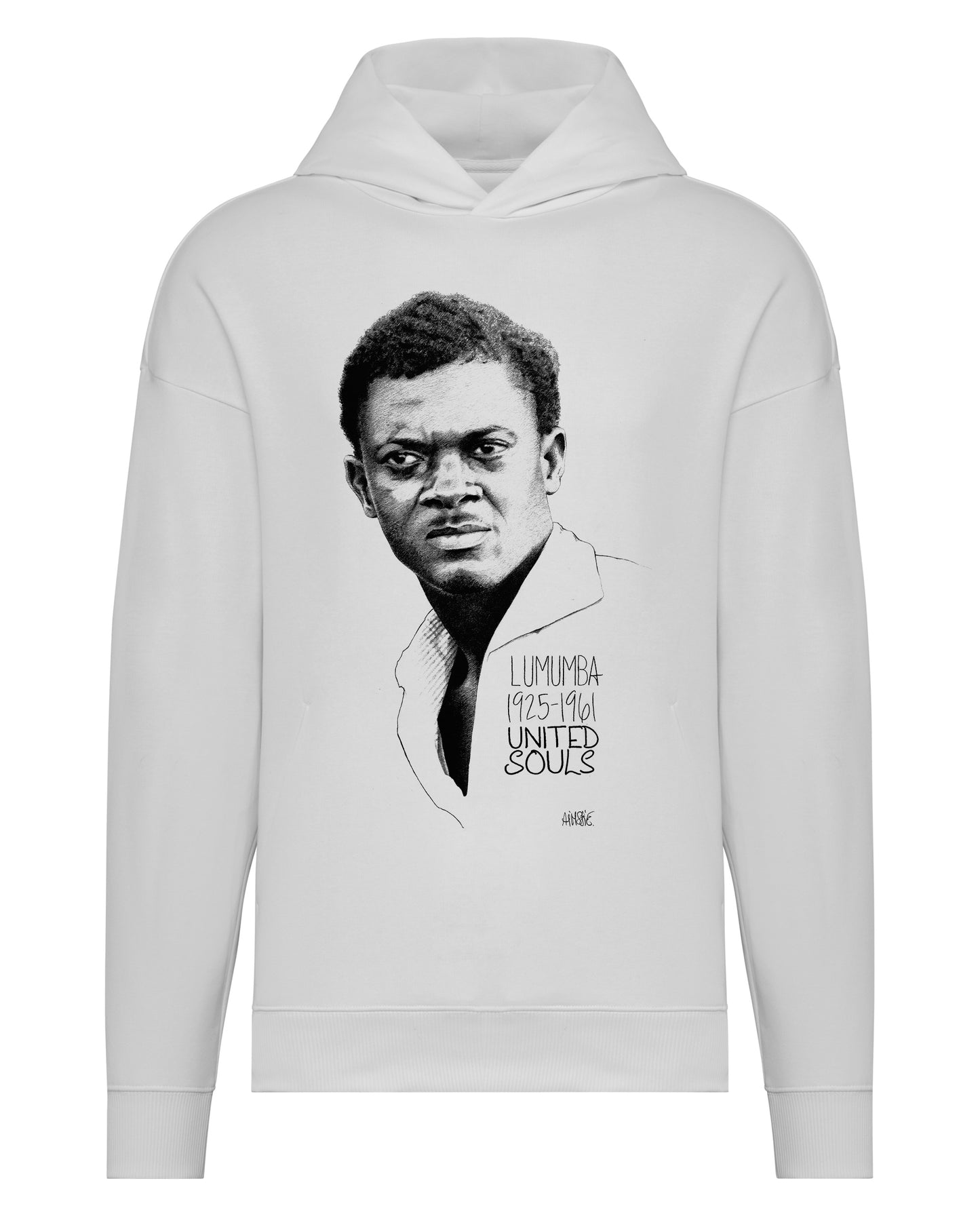 Lumumba Classic I The unisex oversized hoodie