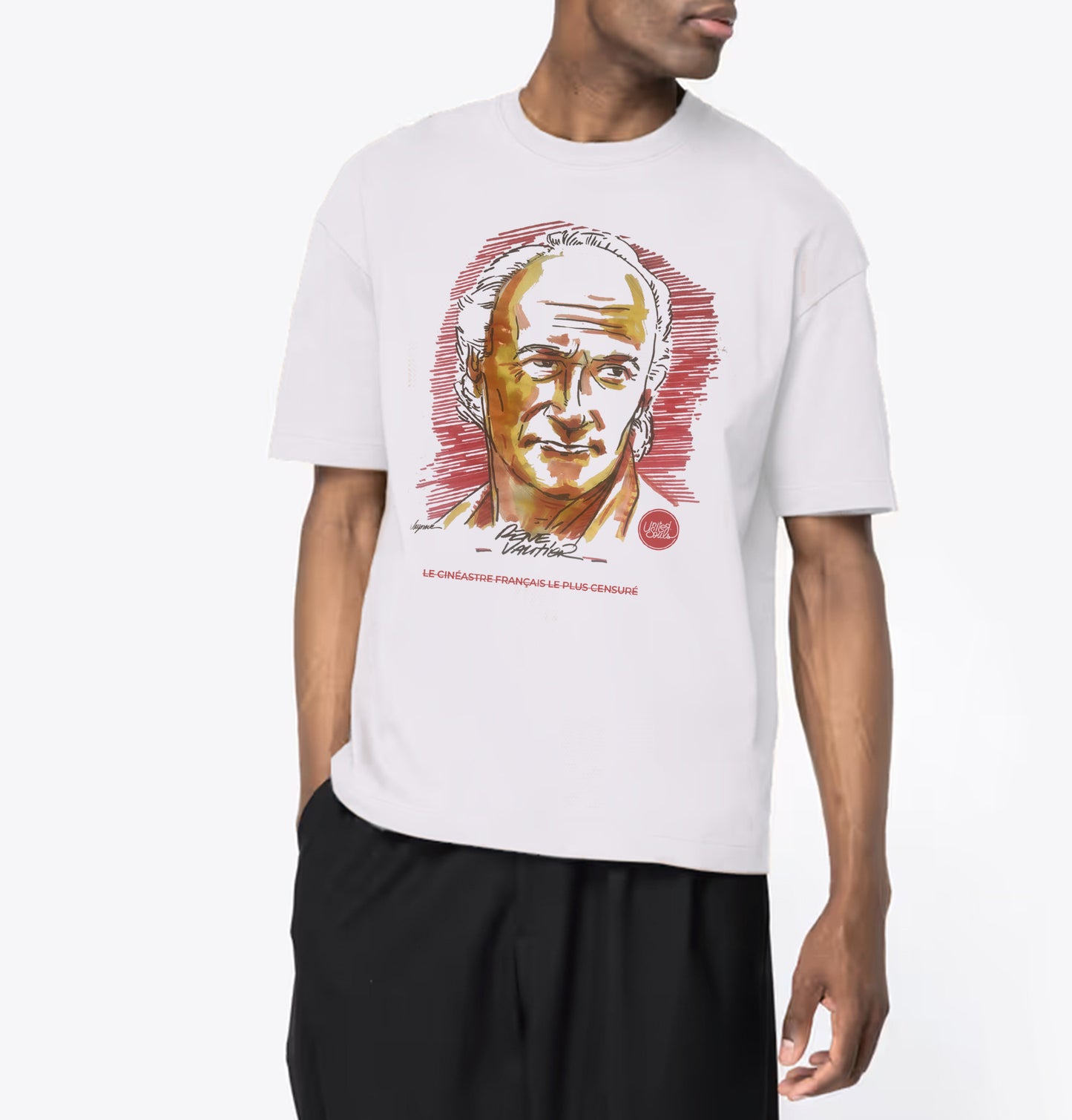 René Vautier I Le T-shirt oversize Homme