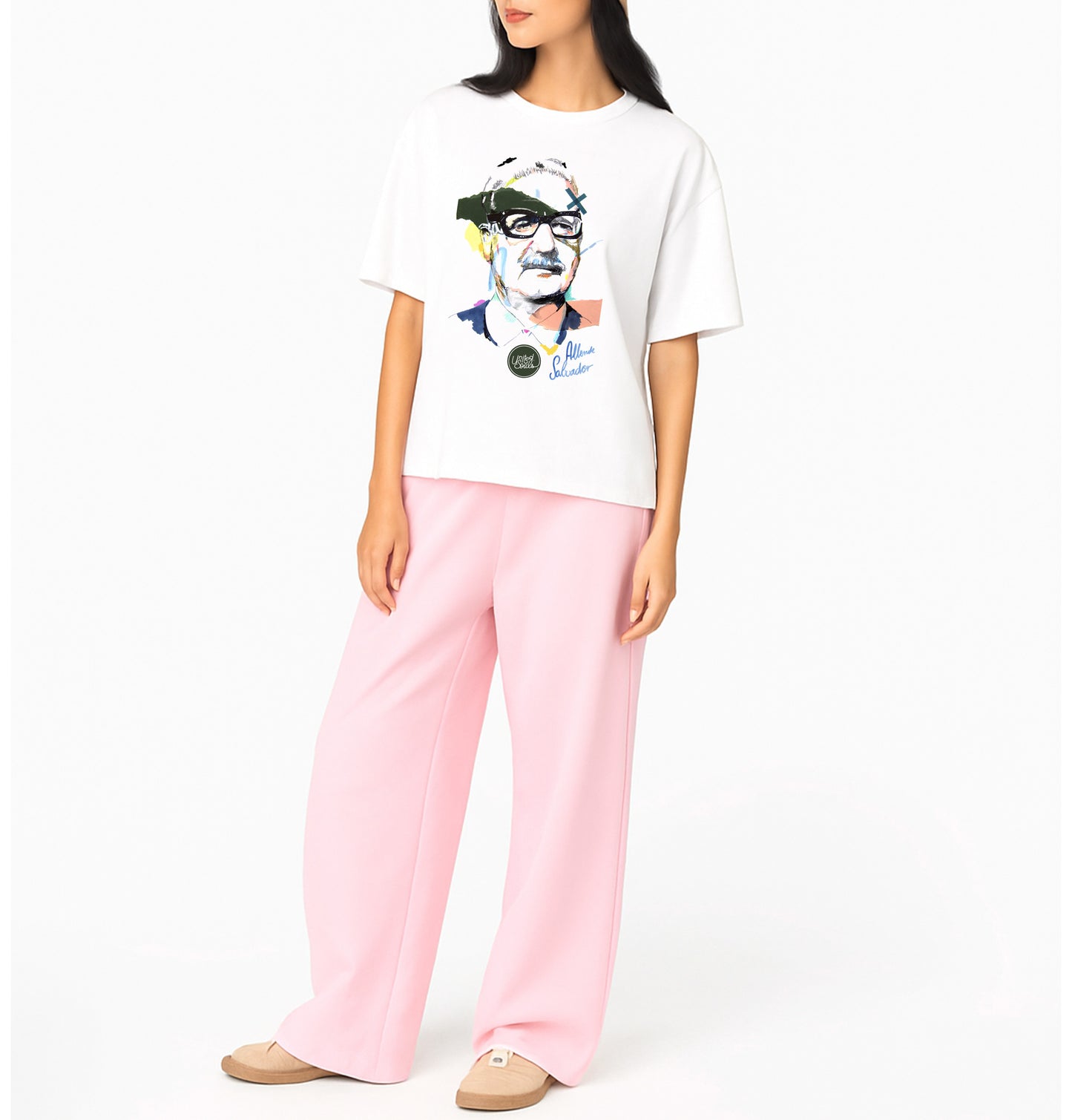 Salvador Allende I Le T-shirt oversize Femme