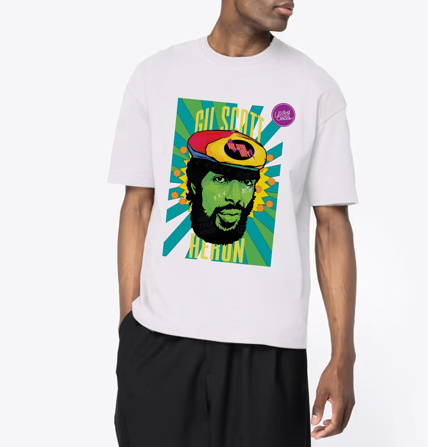 Gil Scott Heron I Herren Oversize-T-Shirt
