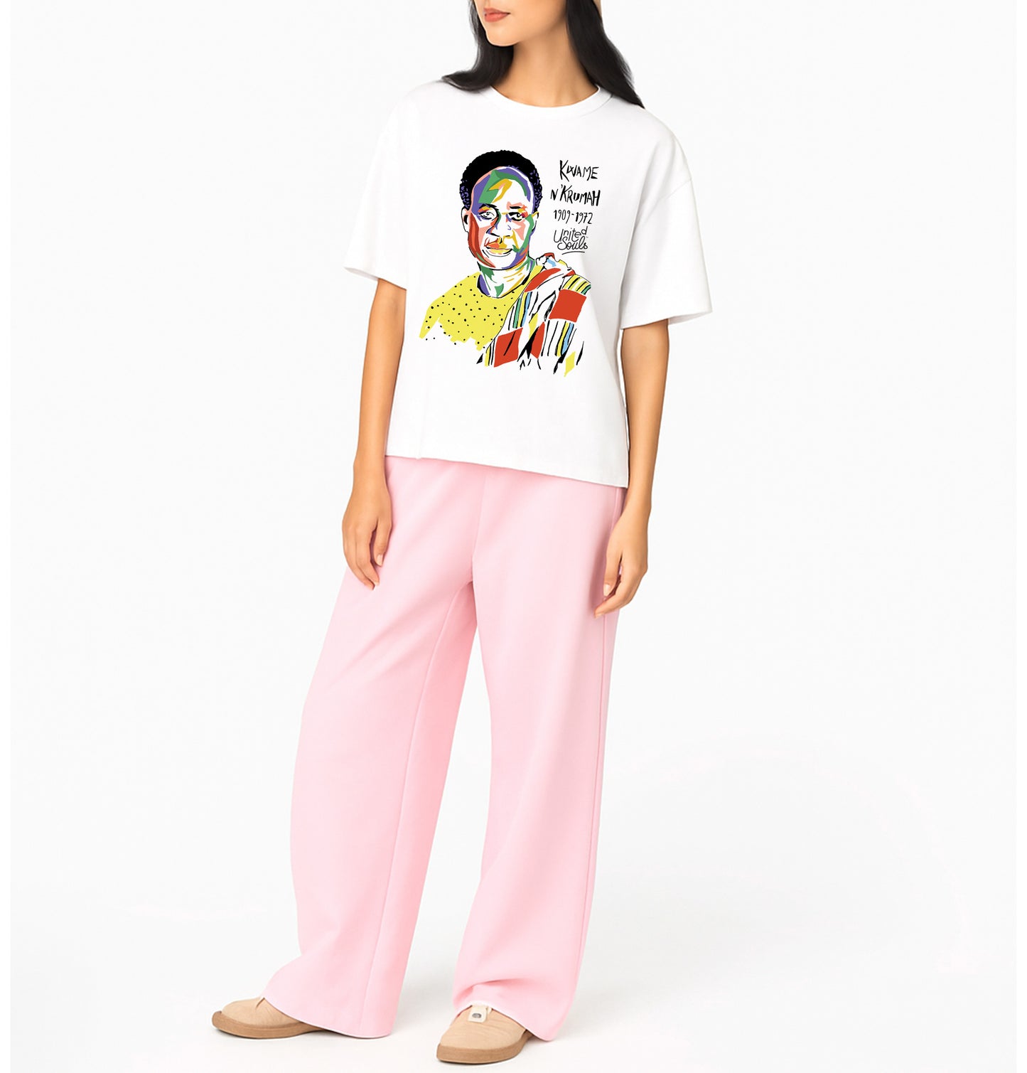 Kwame Nkrumah I Le T-shirt oversize Femme