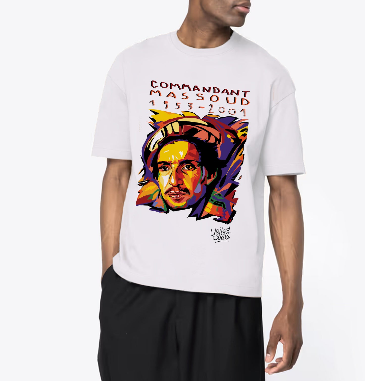 Ahmed Shah Massoud I Le T-shirt oversize Homme