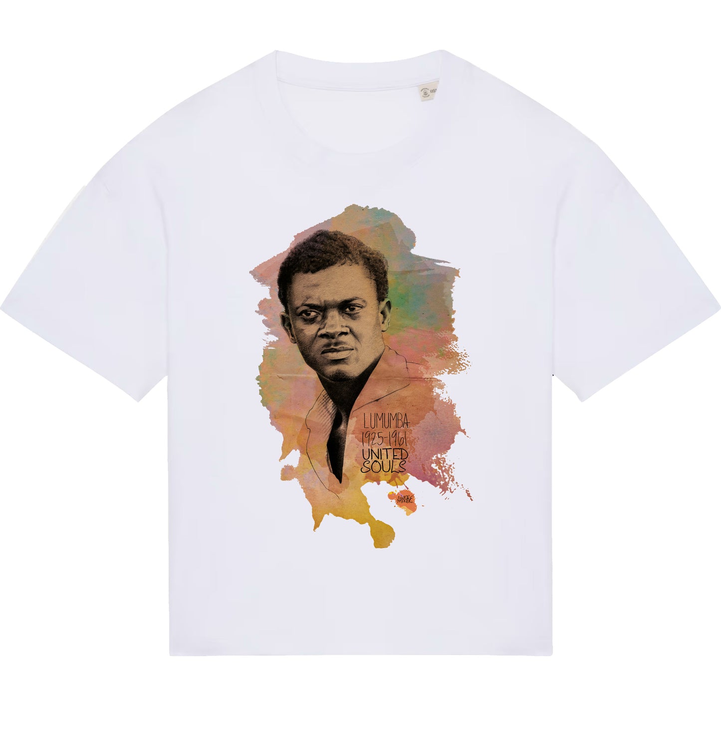 Lumumba Color I Women's oversized T-shirt