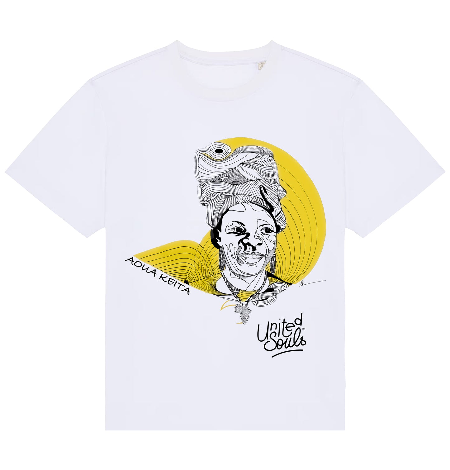 Aoua Keïta I Men's Oversized T-shirt