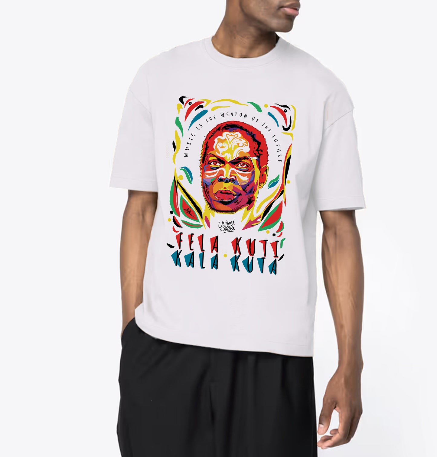 Fela Kuti I Le T-shirt oversize Homme