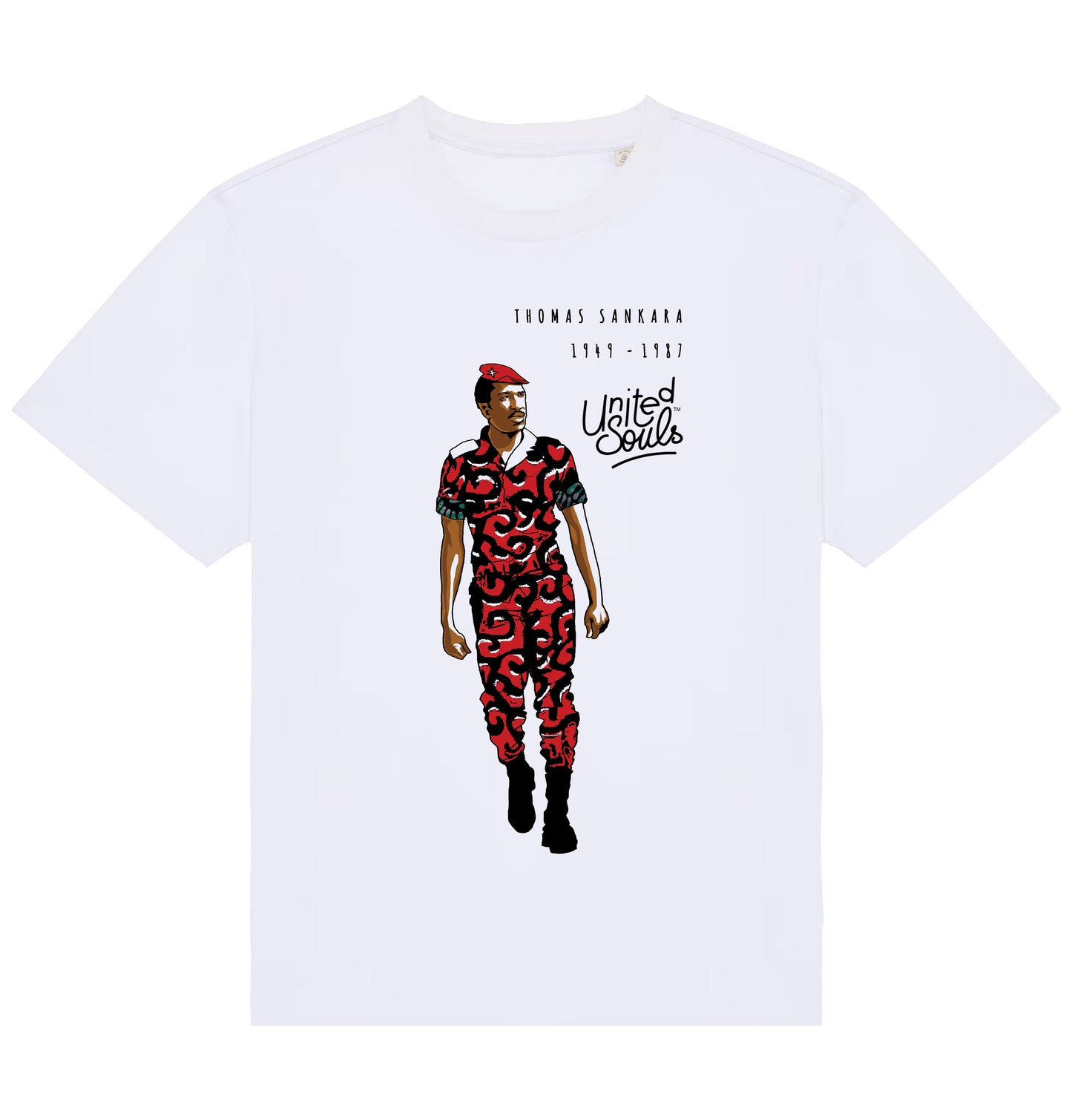 Thomas Sankara I The oversized T-shirt Men