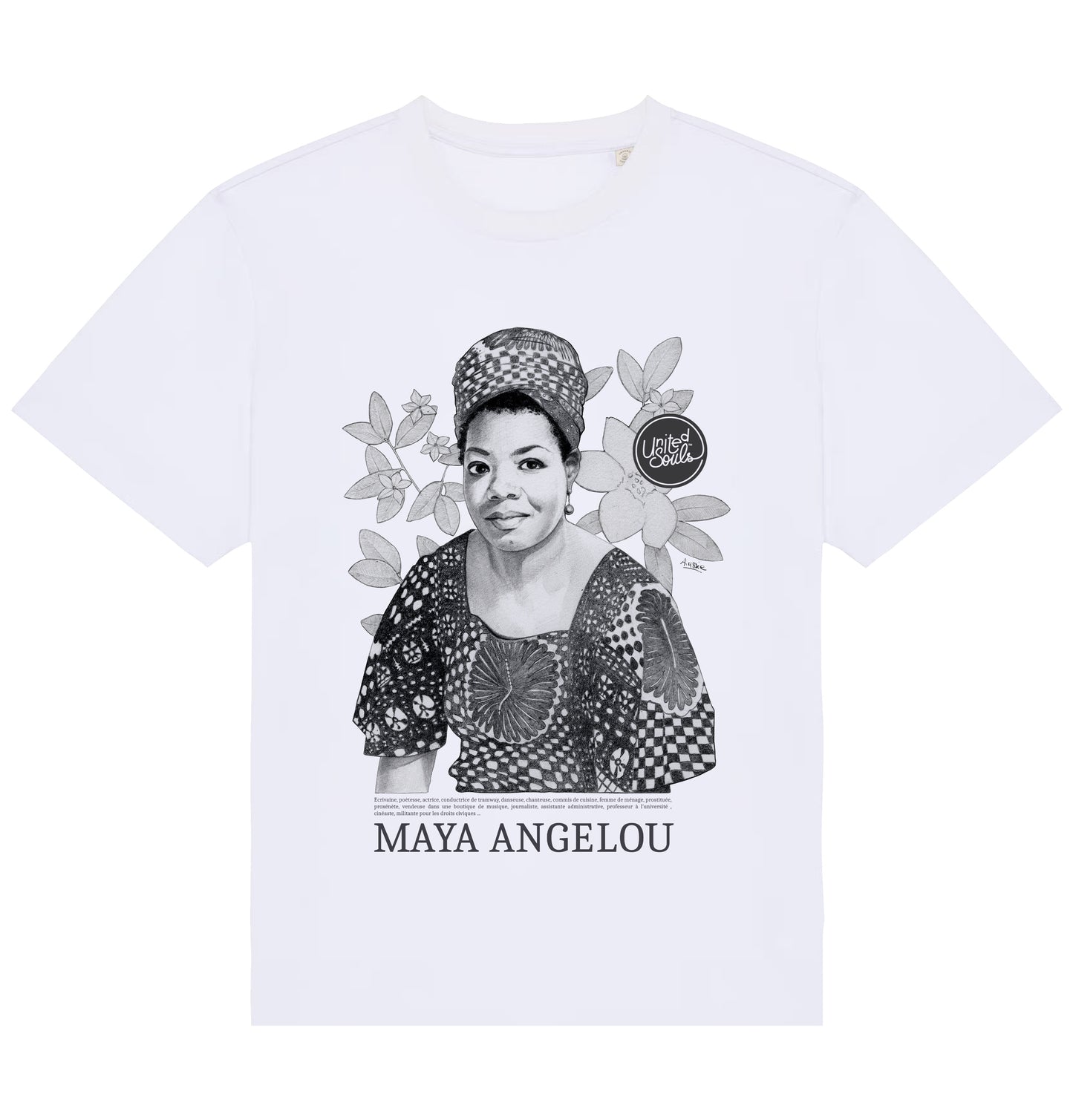 Maya Angelou Classic I Das übergroße T-Shirt für Männer