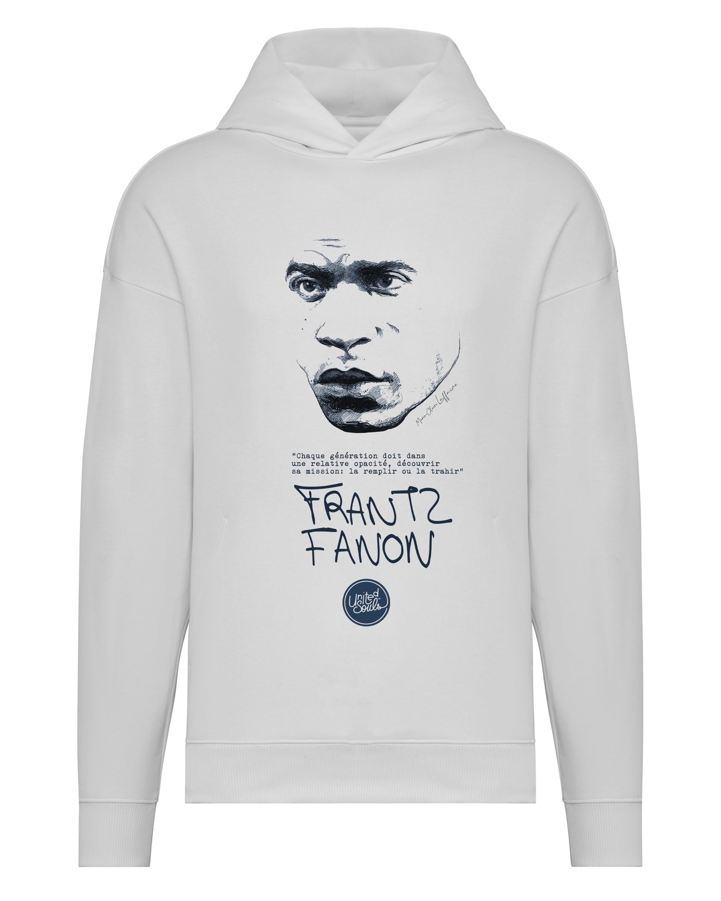 Frantz Fanon I Der Unisex-Oversize-Hoodie