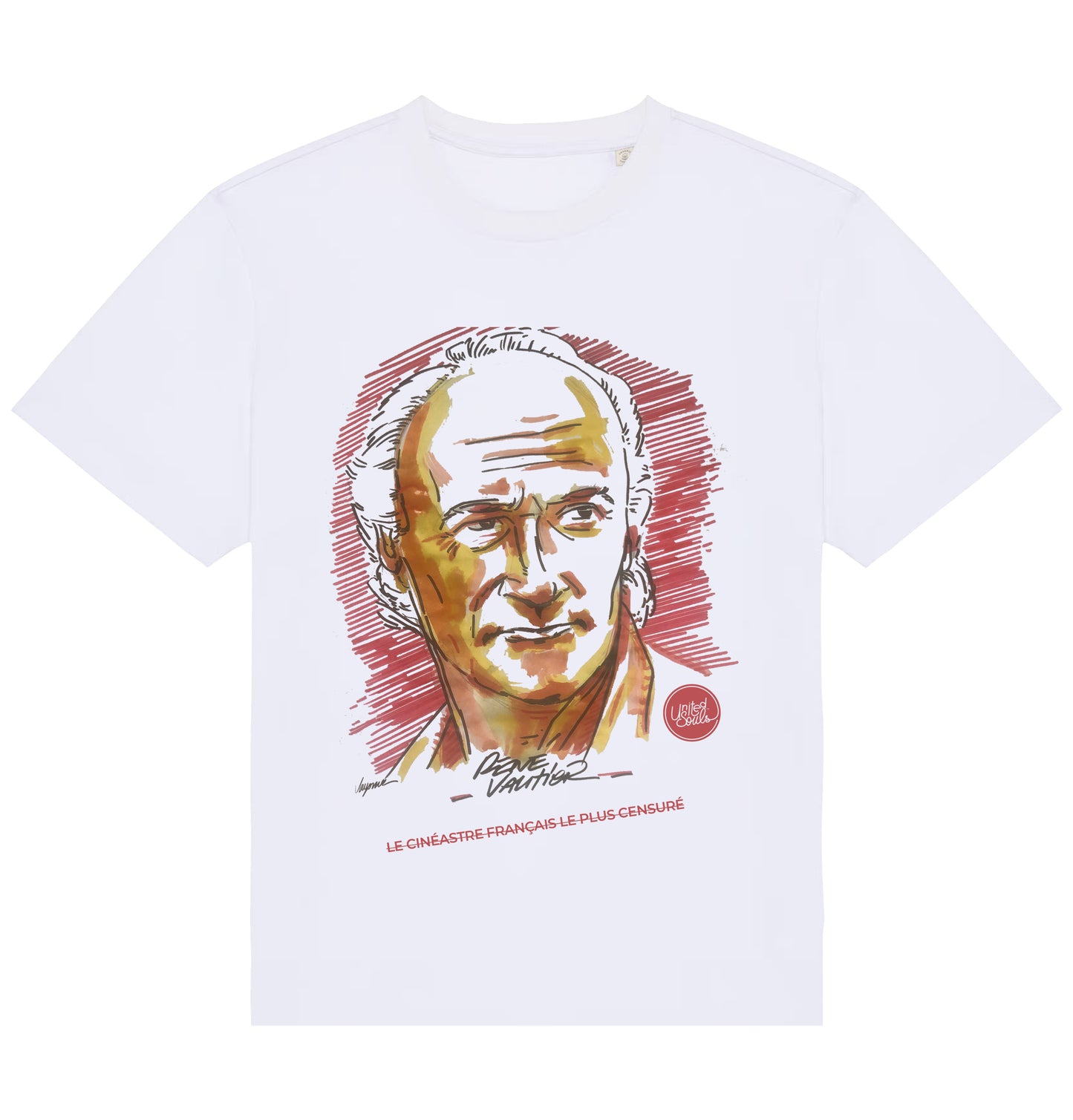 René Vautier I Le T-shirt oversize Homme