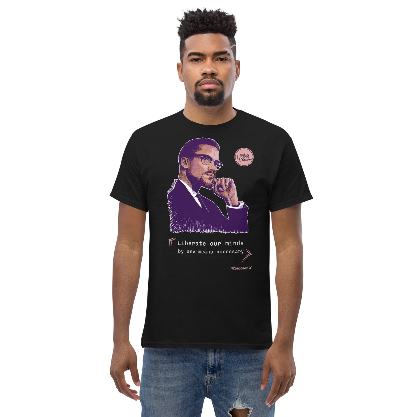 Malcolm X | Das unverzichtbare Unisex-T-Shirt aus 100 % Baumwolle