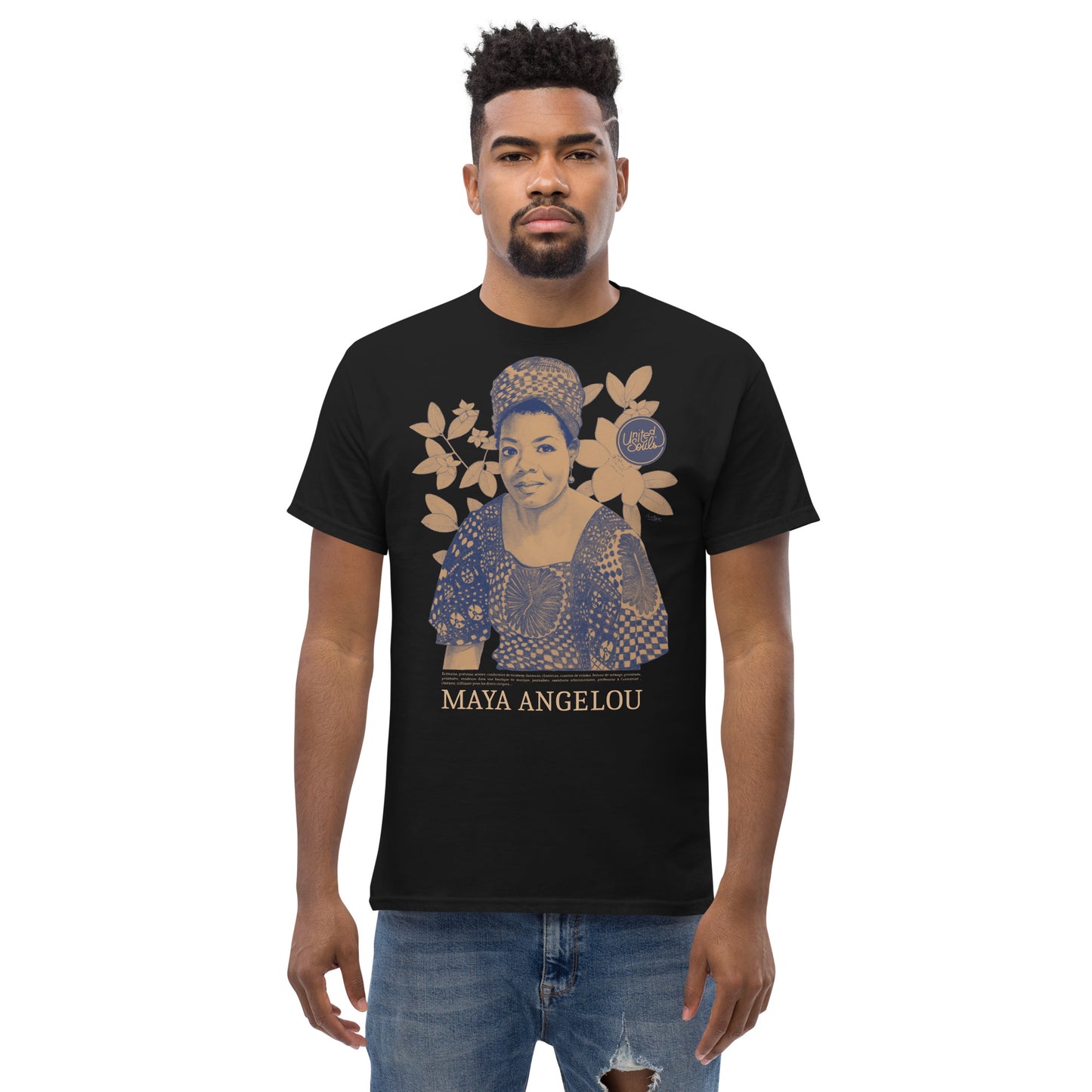 Maya Angelou color I The essential unisex 100% cotton t-shirt