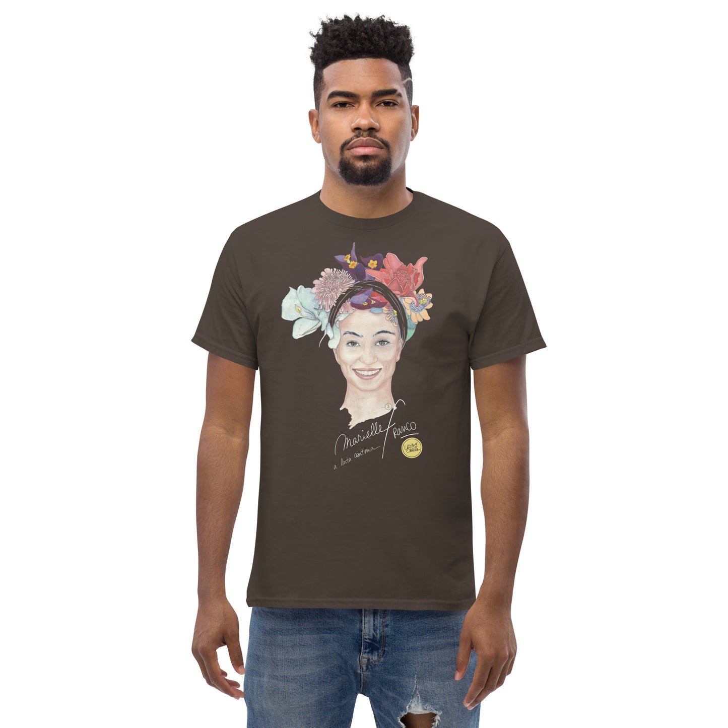 Marielle Franco I Das unverzichtbare Unisex-T-Shirt aus 100 % Baumwolle