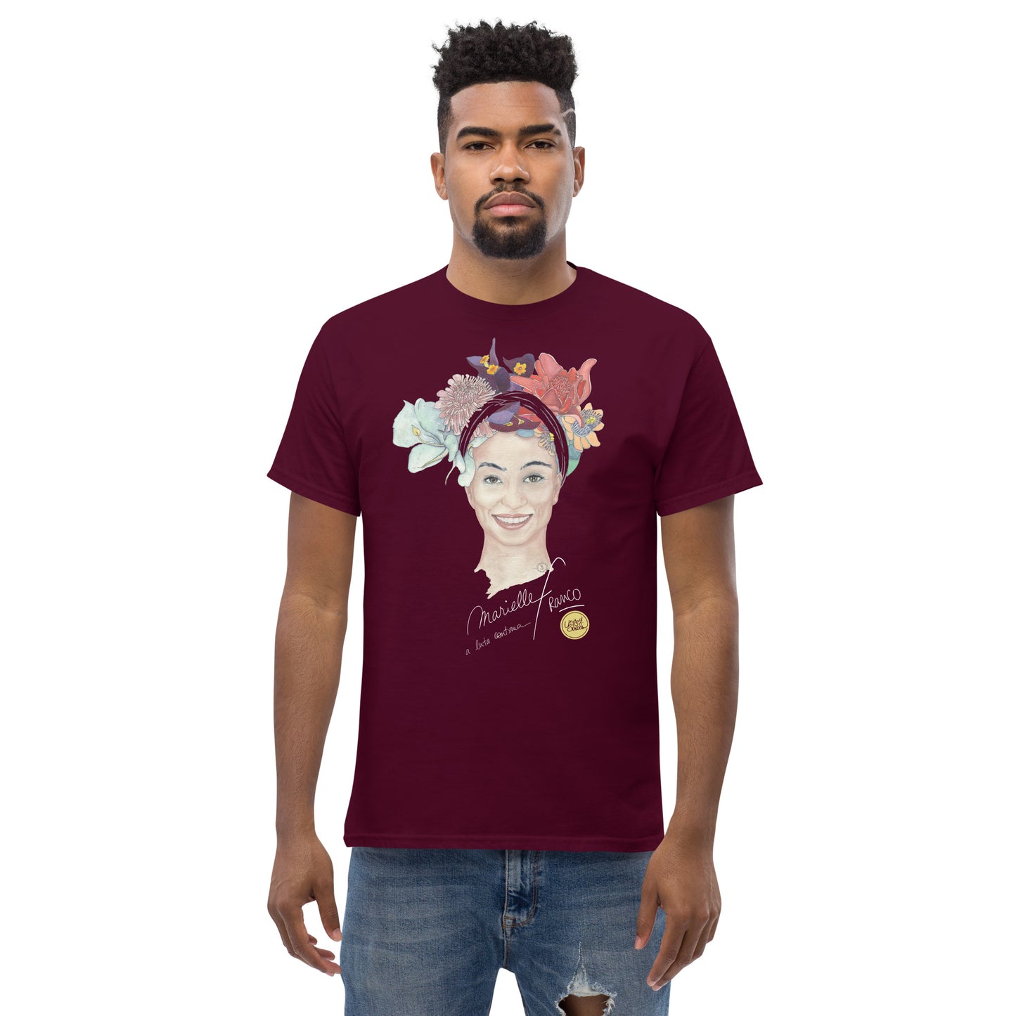 Marielle Franco I Das unverzichtbare Unisex-T-Shirt aus 100 % Baumwolle