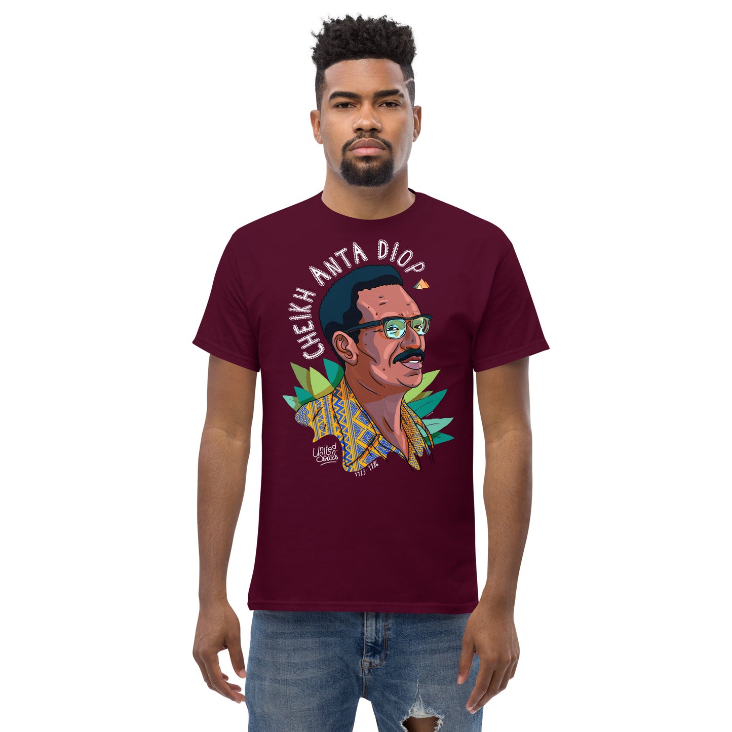 Cheikh Anta Diop I Das unverzichtbare Unisex-T-Shirt aus 100 % Baumwolle