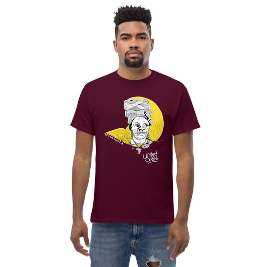 Aoua Keïta I Le t-shirt essentiel unisexe 100% coton United Souls - Des visages, une lutte, un héritage à porter !