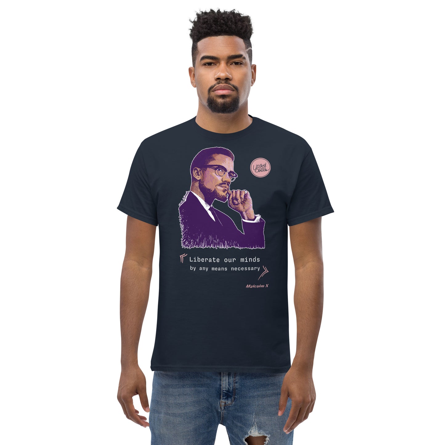 Malcolm X | Das unverzichtbare Unisex-T-Shirt aus 100 % Baumwolle