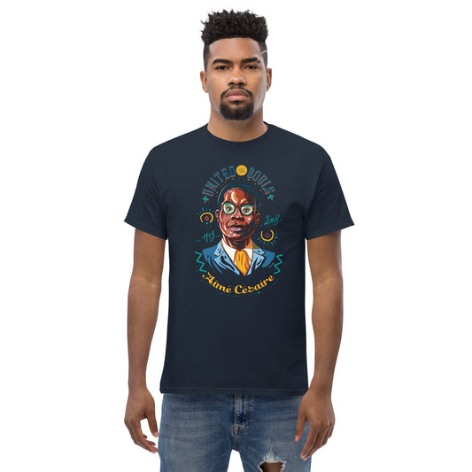 Aimé Césaire I Le t-shirt essentiel unisexe 100% coton United Souls - Des visages, une lutte, un héritage à porter !