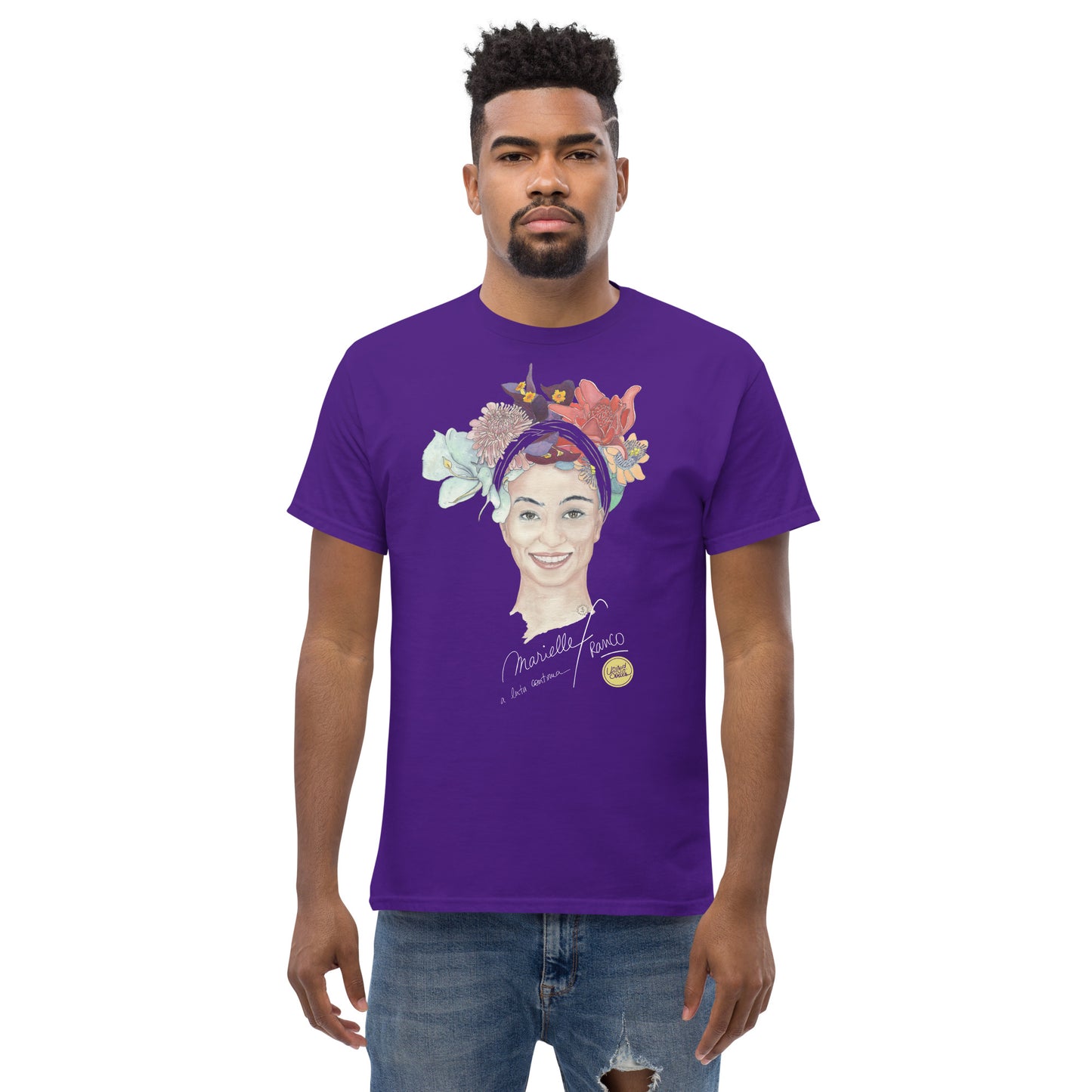 Marielle Franco I Das unverzichtbare Unisex-T-Shirt aus 100 % Baumwolle