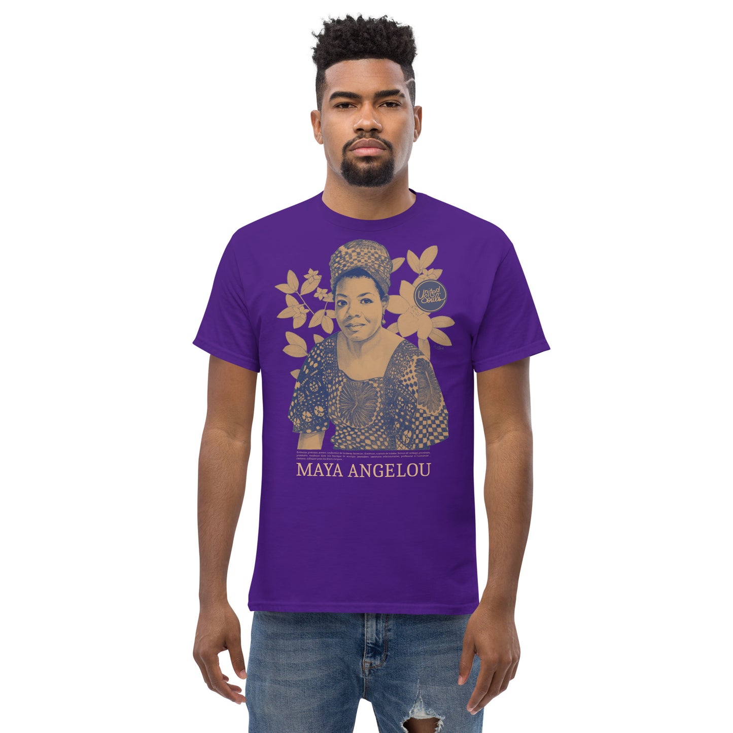 Maya Angelou color I The essential unisex 100% cotton t-shirt