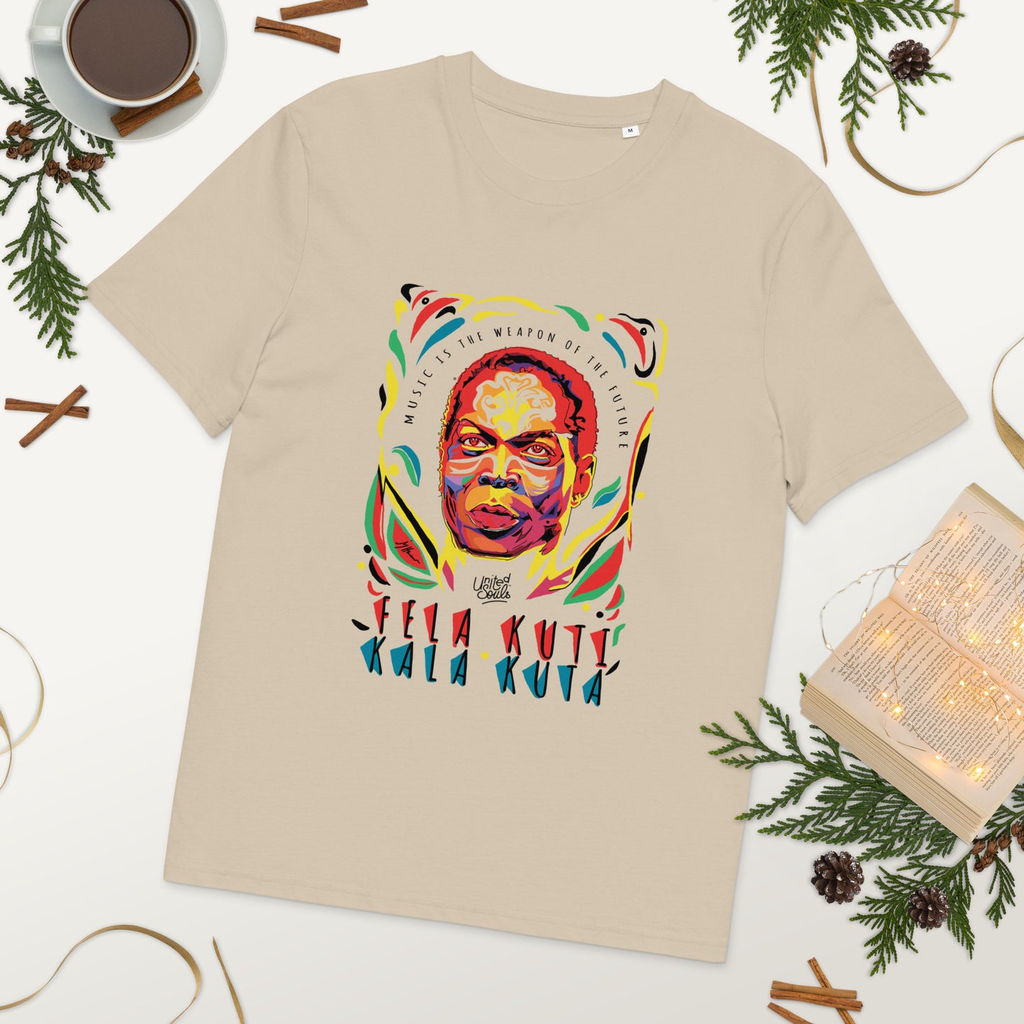 Fela Kuti I Das Unisex-T-Shirt aus Bio-Baumwolle