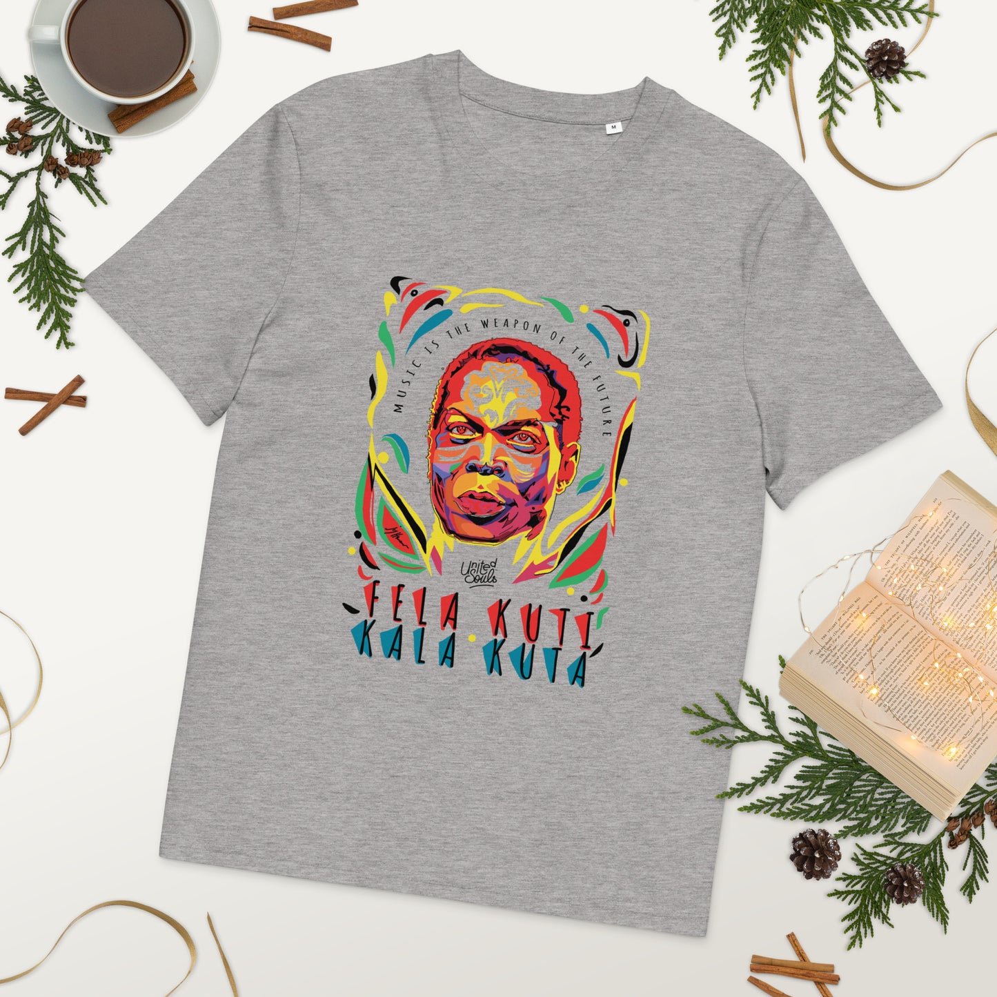 Fela Kuti I Das Unisex-T-Shirt aus Bio-Baumwolle