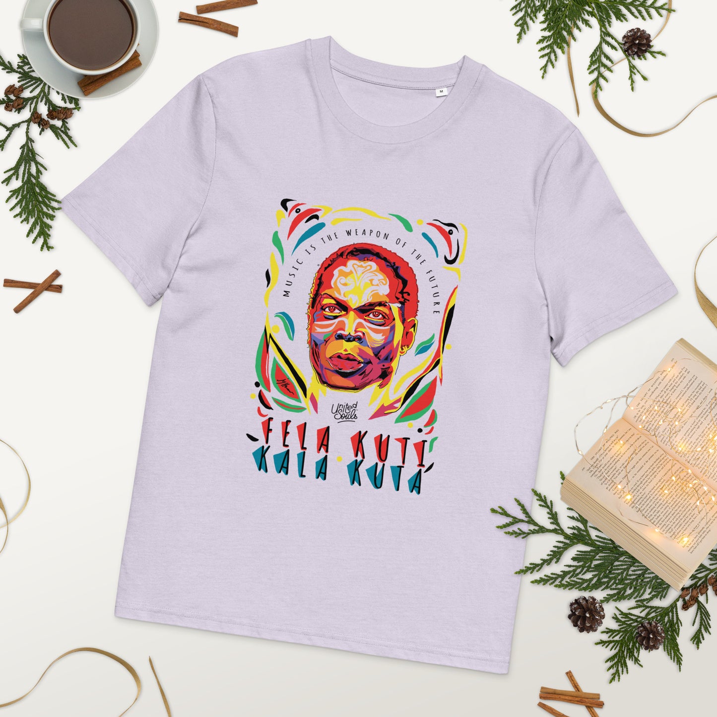 Fela Kuti I Das Unisex-T-Shirt aus Bio-Baumwolle