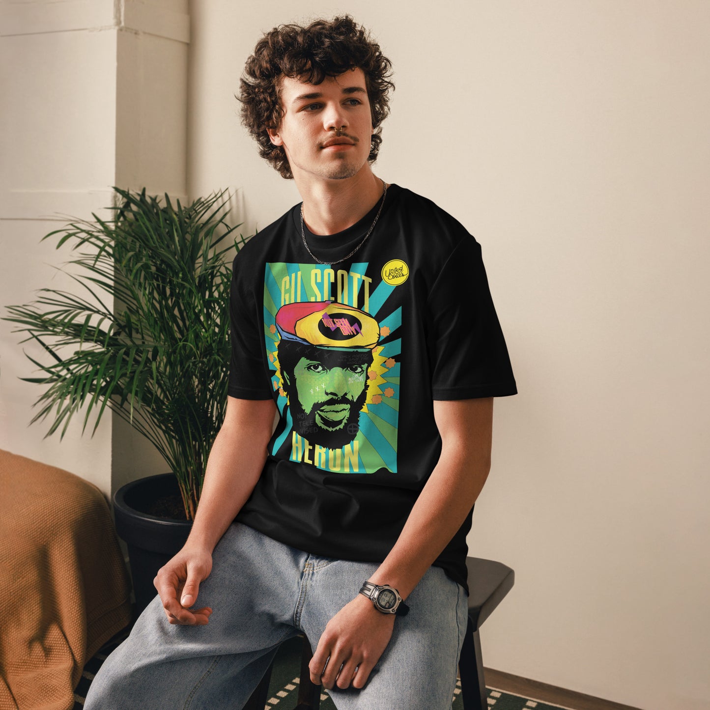 Gil Scott-Heron I Das Unisex-T-Shirt aus Bio-Baumwolle