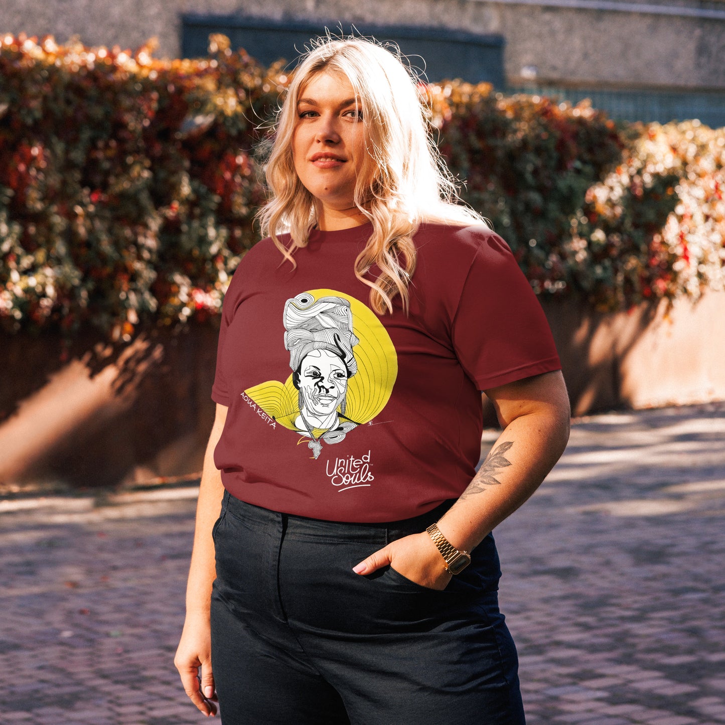 Aoua Keïta I The unisex organic cotton t-shirt