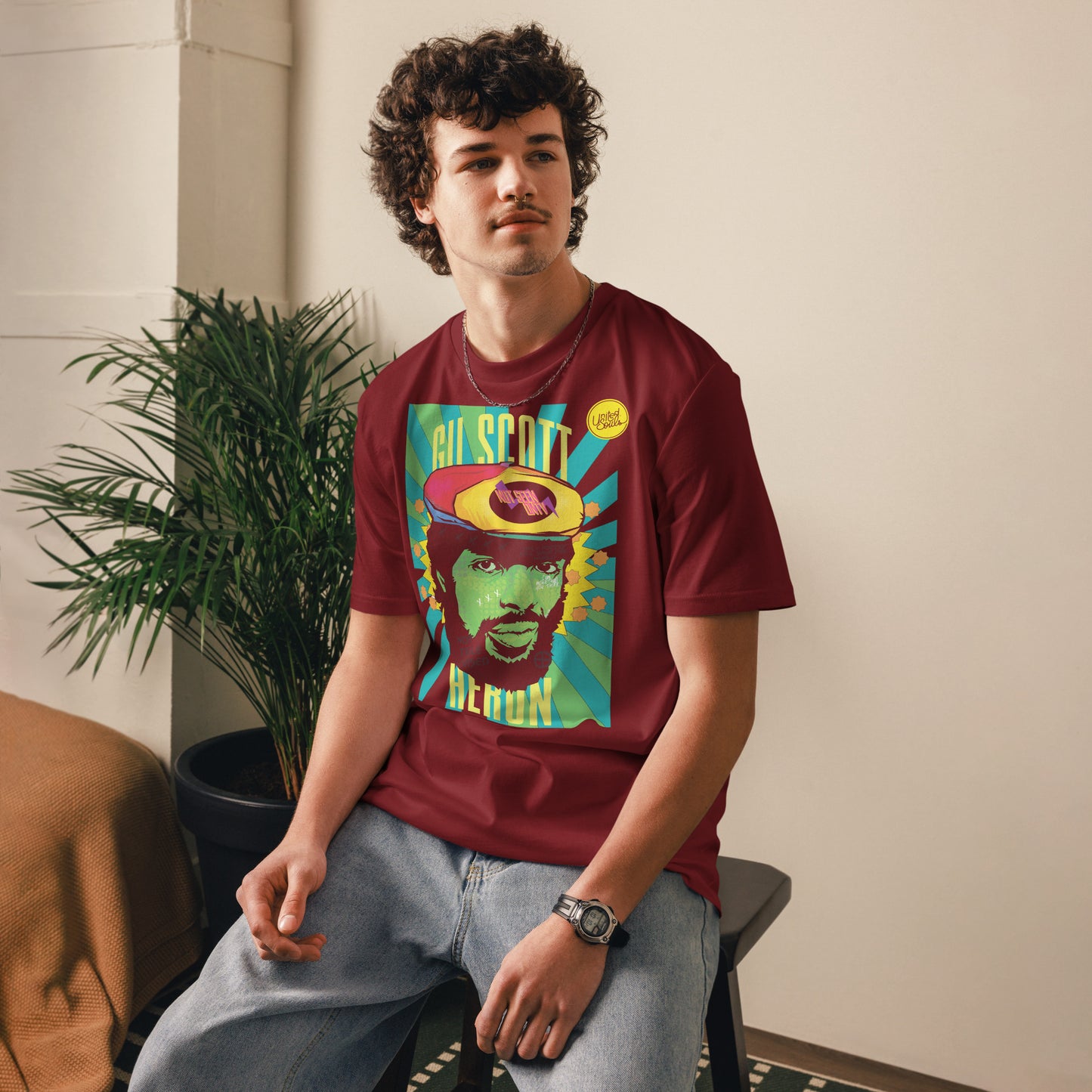 Gil Scott-Heron I Das Unisex-T-Shirt aus Bio-Baumwolle