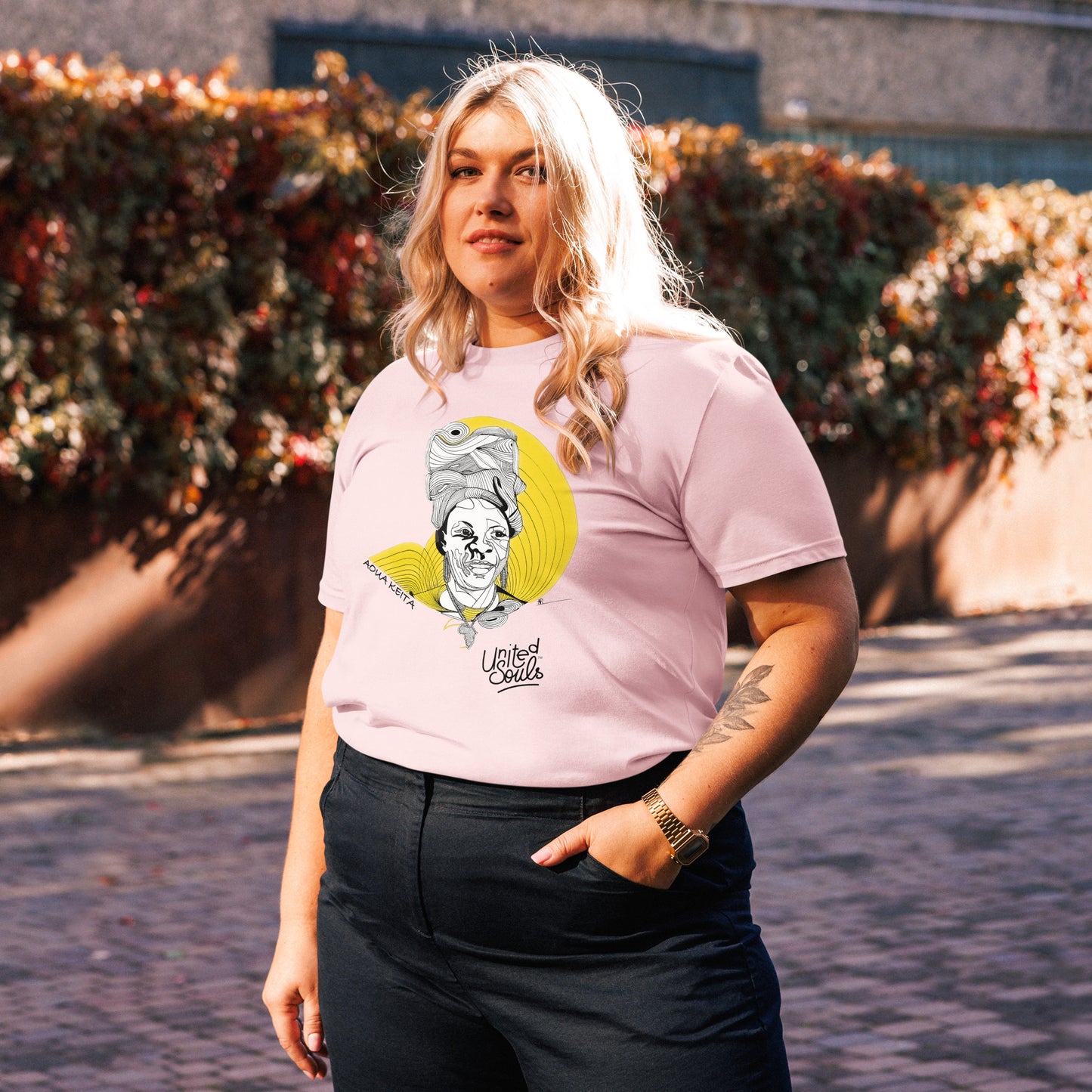 Aoua Keïta I The unisex organic cotton t-shirt