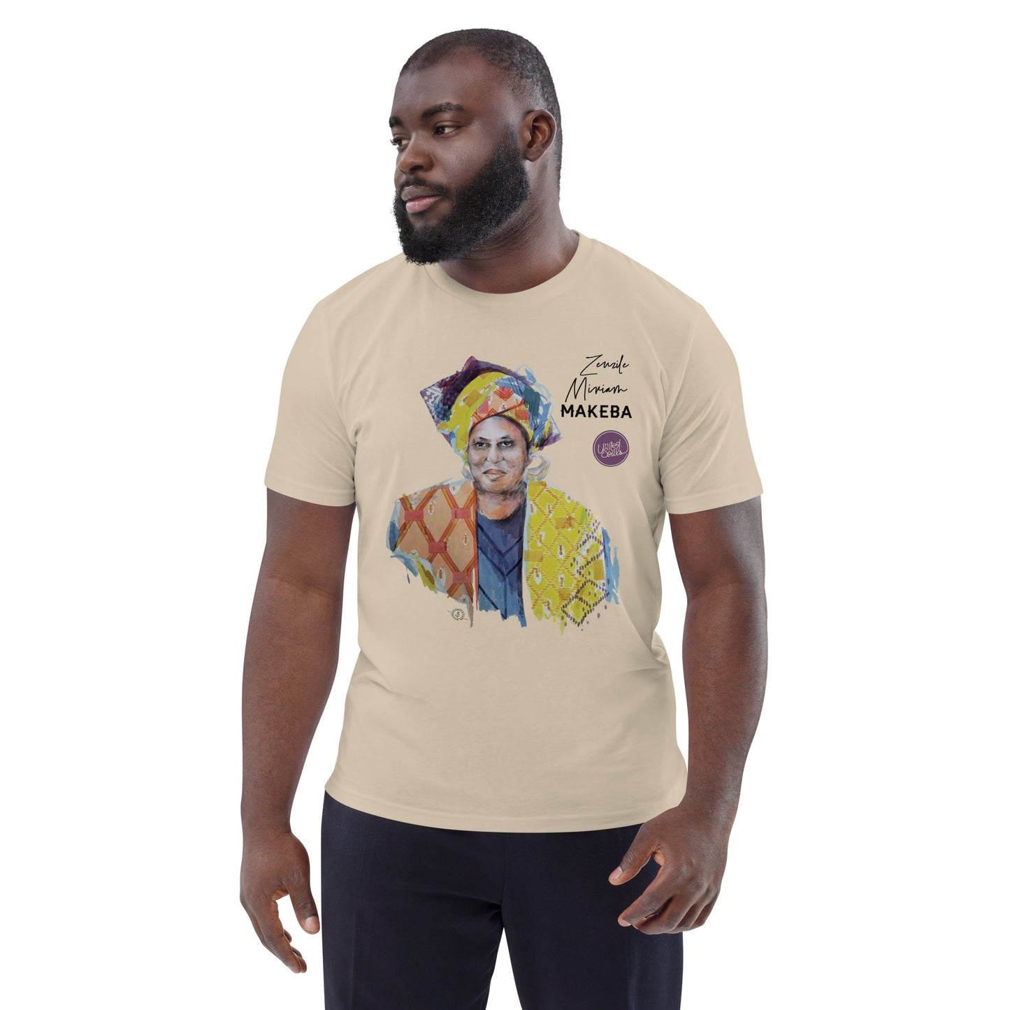 Miriam Makeba I Le t-shirt unisexe en coton biologique