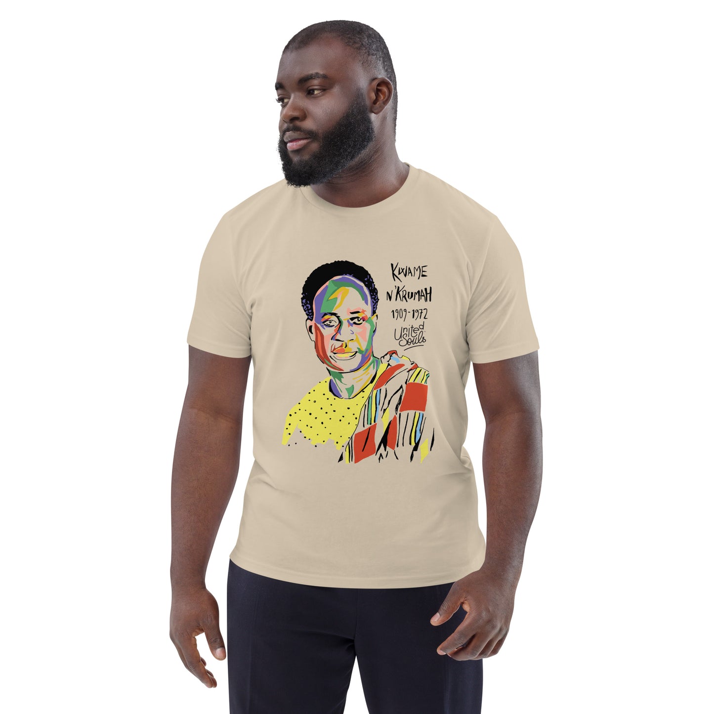 Kwame Nkrumah I The Unisex Organic Cotton T-Shirt