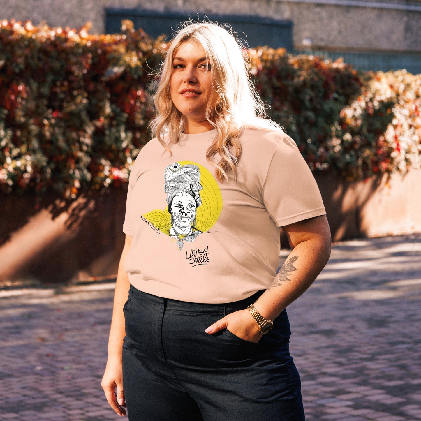 Aoua Keïta I The unisex organic cotton t-shirt