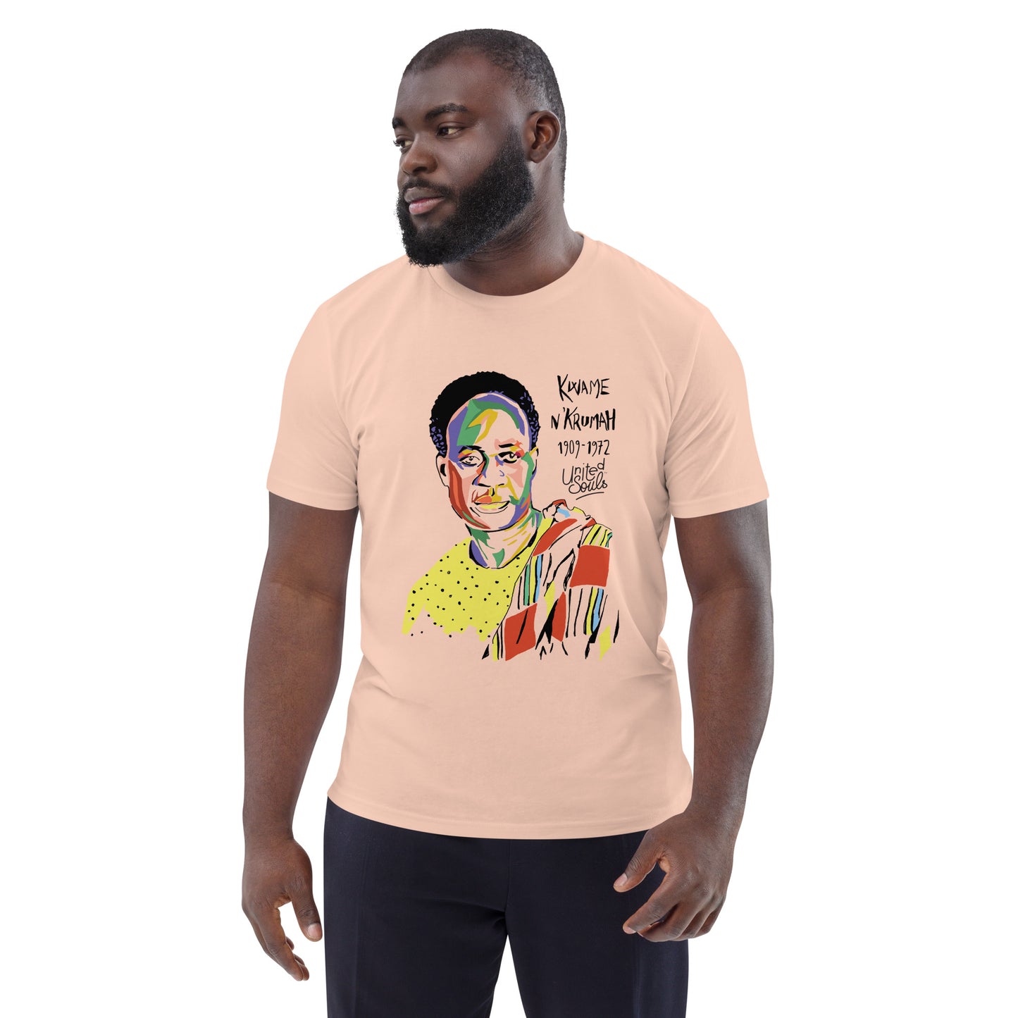 Kwame Nkrumah I The Unisex Organic Cotton T-Shirt