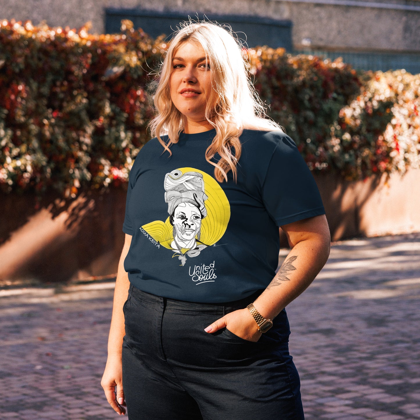 Aoua Keïta I The unisex organic cotton t-shirt