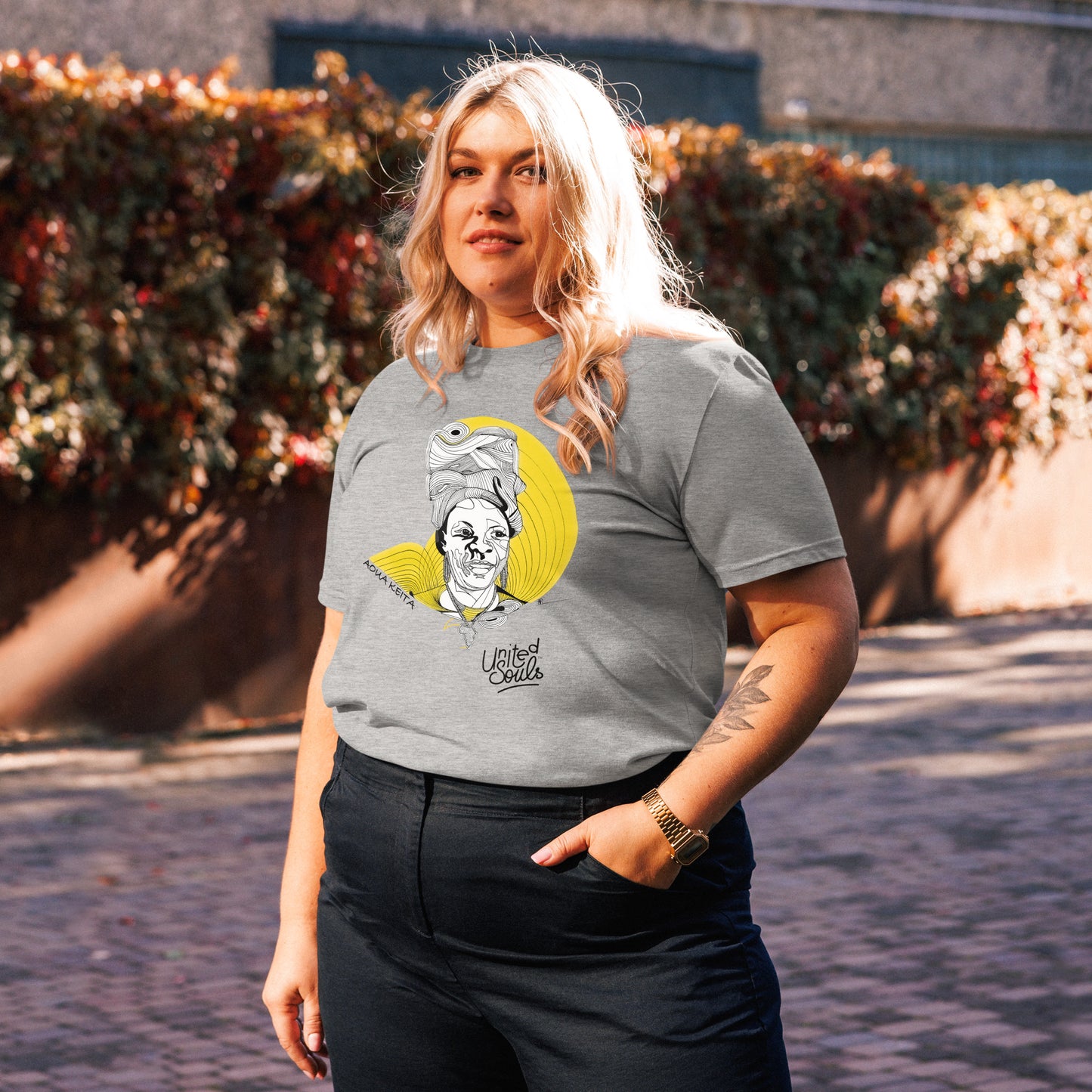 Aoua Keïta I The unisex organic cotton t-shirt