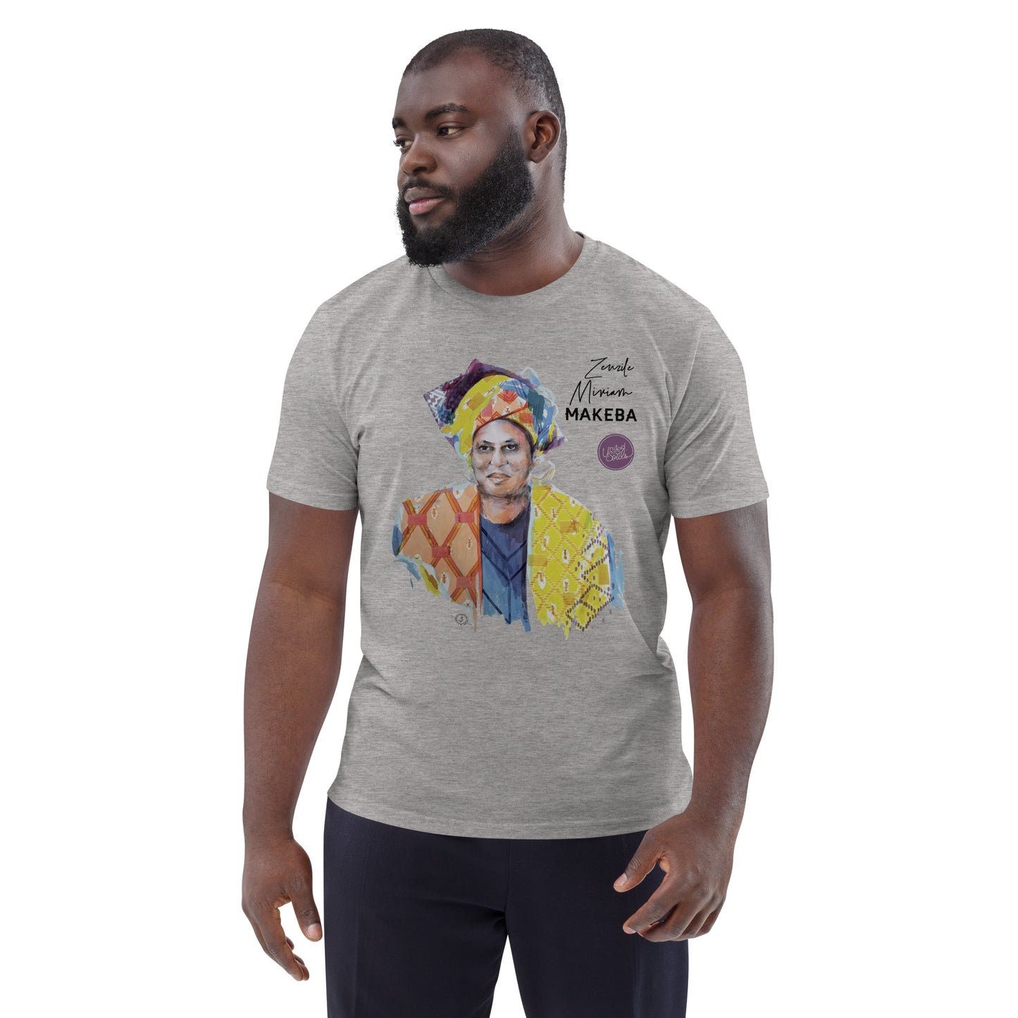 Miriam Makeba I Le t-shirt unisexe en coton biologique