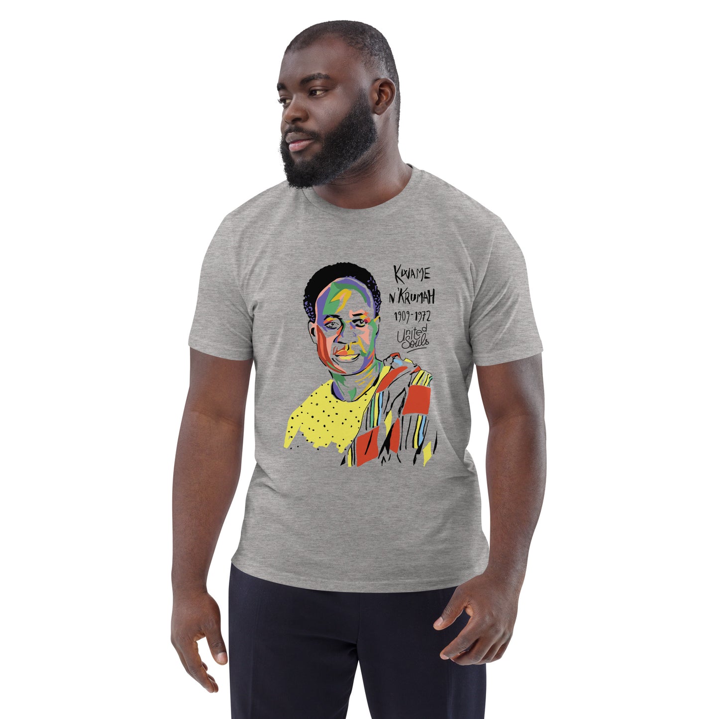 Kwame Nkrumah I The Unisex Organic Cotton T-Shirt