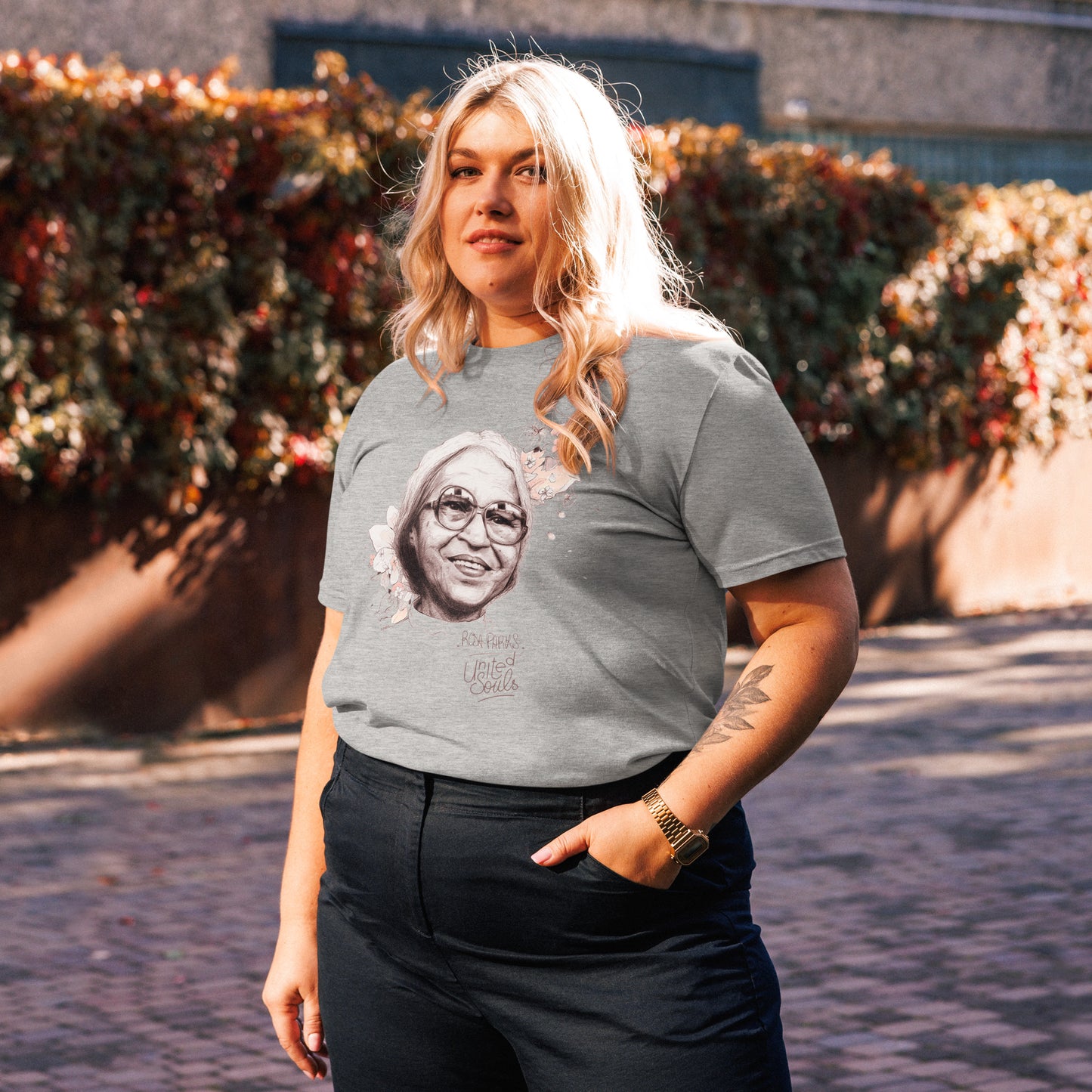 Rosa Parks I The unisex organic cotton t-shirt