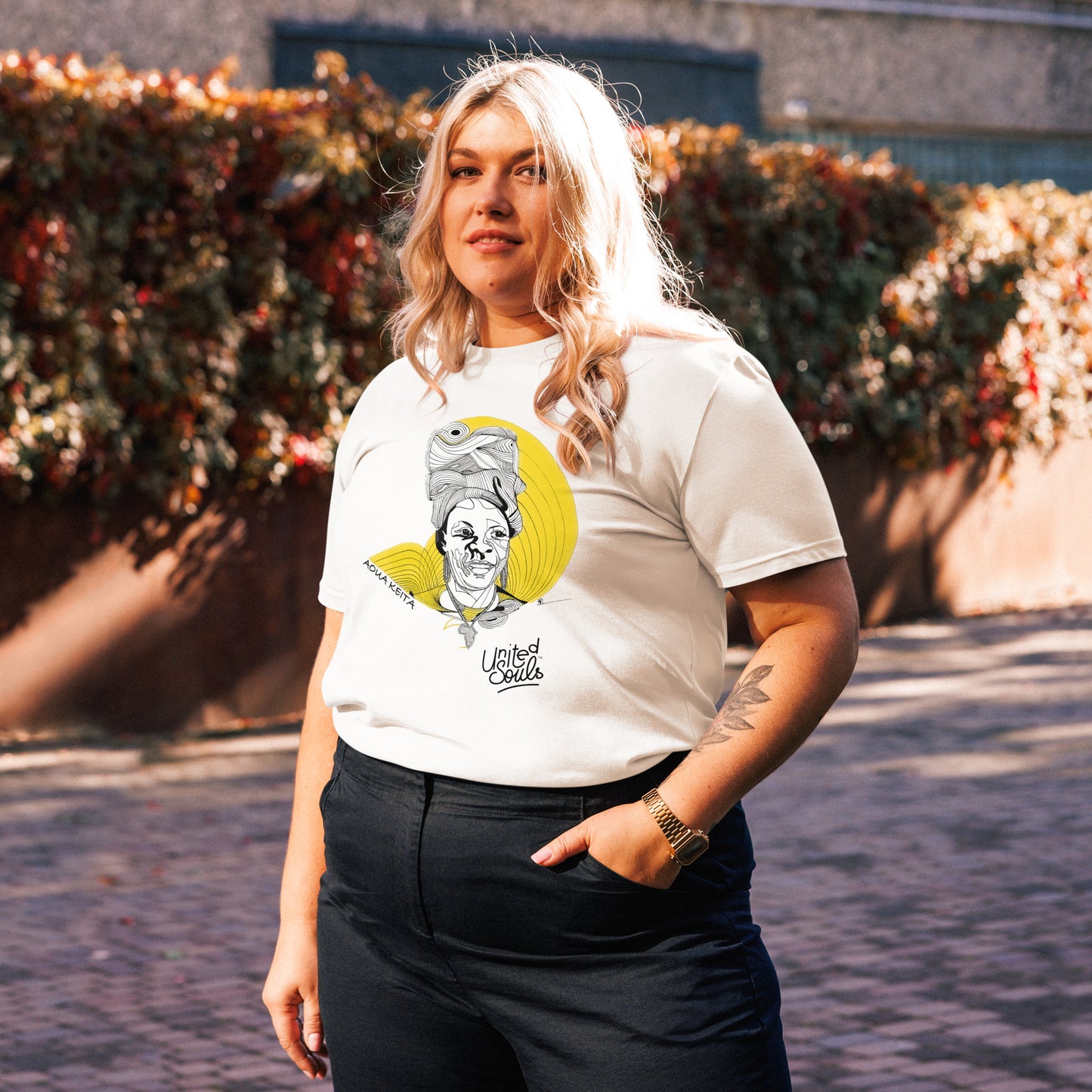 Aoua Keïta I The unisex organic cotton t-shirt