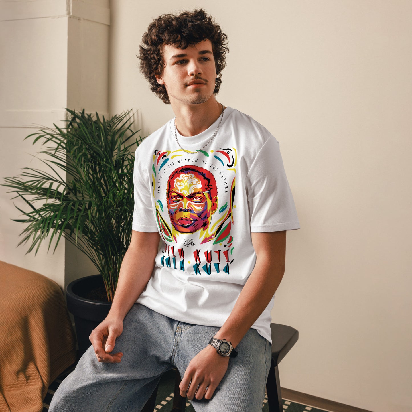 Fela Kuti I The unisex organic cotton t-shirt