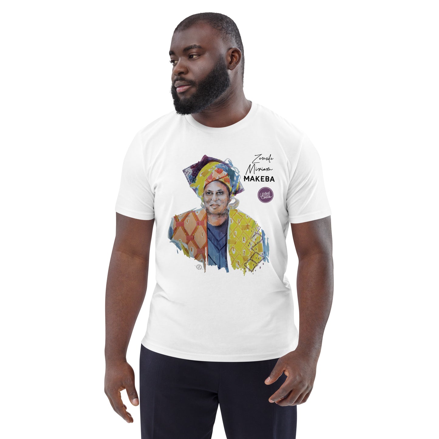 Miriam Makeba I Le t-shirt unisexe en coton biologique