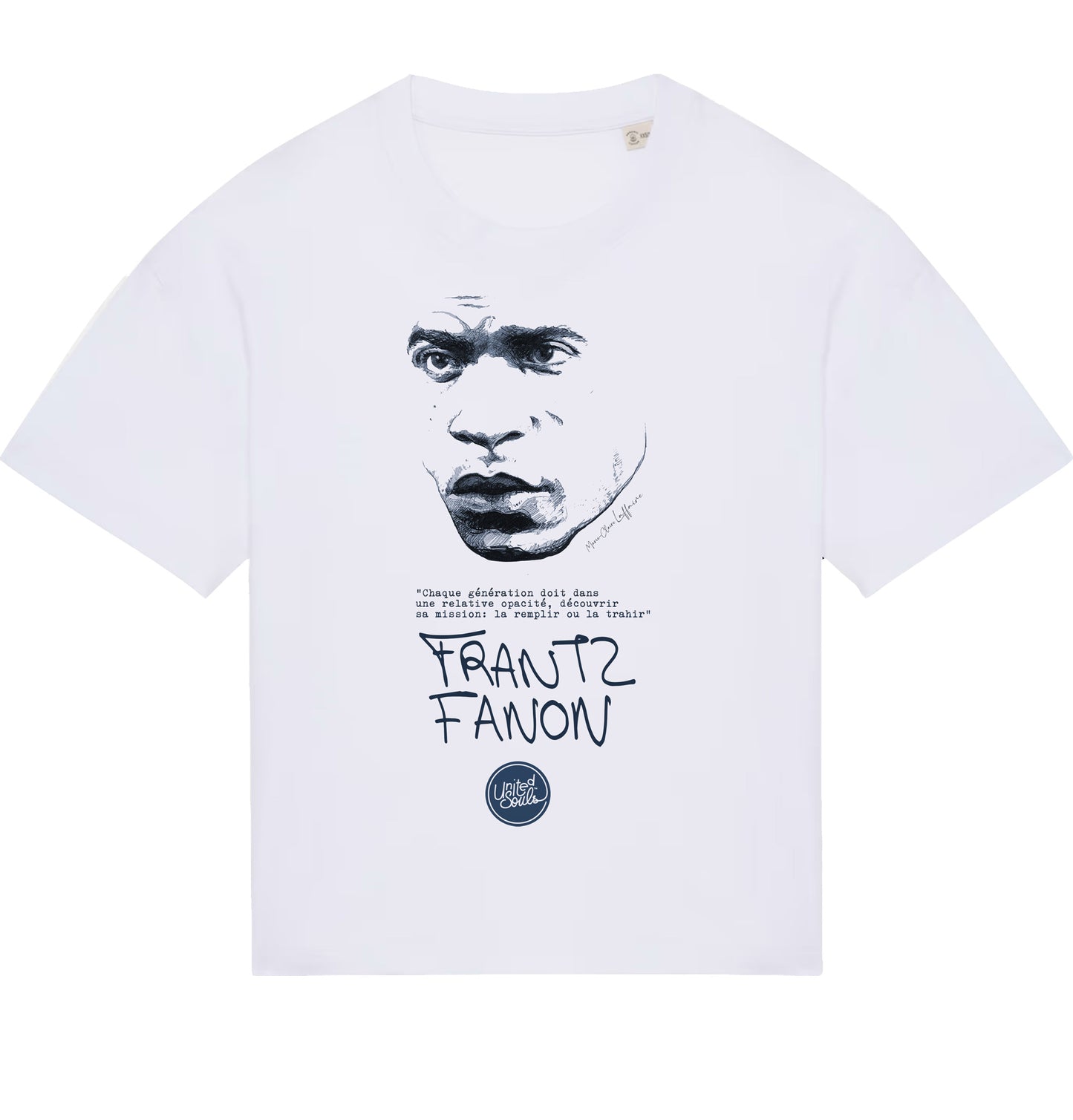 Frantz Fanon I Le T-shirt oversize Femme
